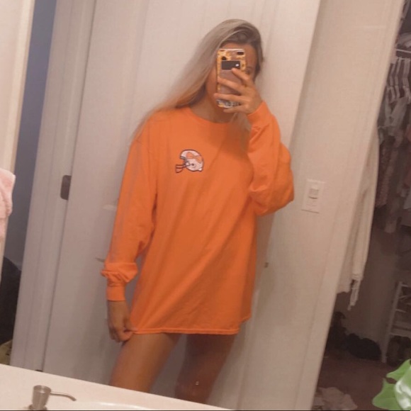 Oversized football long sleeve tee - Picture 2 of 7